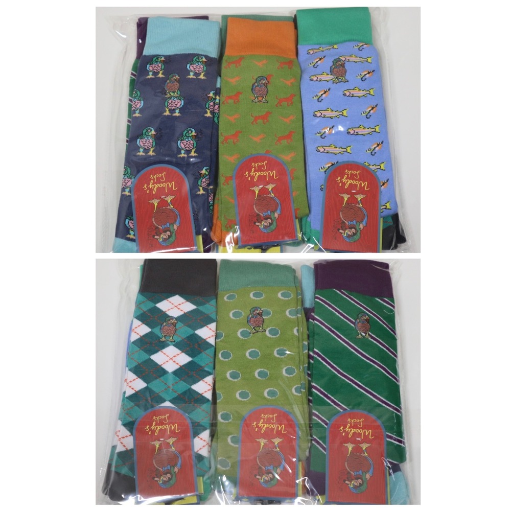 Woody's Men's 6 Pack of Socks